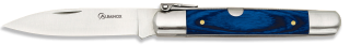 Navaja MACHETE Nº 1. Stamina AZUL. Hoja: