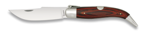 Nº00 TEJA MADERA ROJA. Carbono. H: 6,5 c