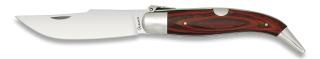 Nº0 TEJA MADERA ROJA. Carbono. H: 8,2 cm