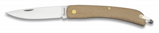 NAVAJA CAMPAÑA MADERA. INOX. 6.8 CM