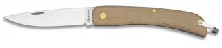 NAVAJA CAMPAÑA MADERA. INOX. 9.5 CM