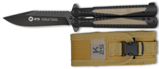 Navaja Abanico K25 inserción mikarta.