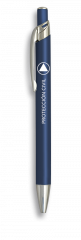 Boligrafo alumino color azul. Prot. Civl
