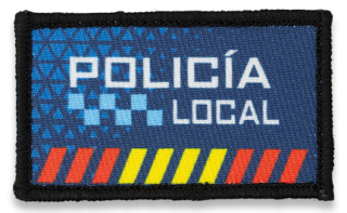 parche Policia Local 4.2 *7.0 cm con vel