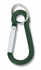 Mosqueton 7 cm. VERDE. Blister: 12 u.