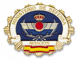 Chapa cartera M. DEFENSA AVIACION