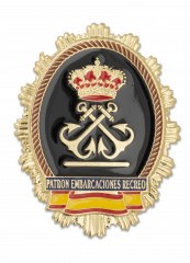 Chapa cartera PATRON DE EMBARCACION