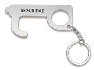 Llavero empujador Seguridad