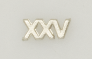 Numeral Policia N. Pasador XXV