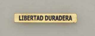Barra mision " LIBERTAD DURADERA "