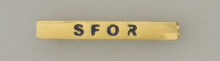 Barra mision " SFOR "