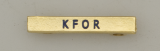 Barra mision " KFOR "