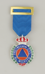Medalla Merito Prot. Civil Plata Dtvo.