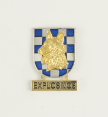 Distintivo Guia de Perros Explosivos