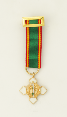 Medalla Miniatura Merito Policial BLANCO