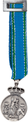 Medalla mini Virgen del Pilar G.Civil