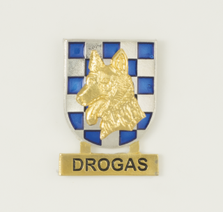 Distintivo guias canino DROGAS