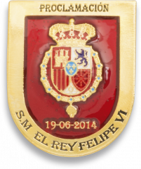 Distintivo Proclamacion S.M. Felipe VI