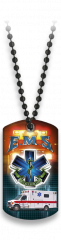 Placa con cadena de bolas E.M.S