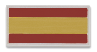 parche España 6x3 cm con velcro