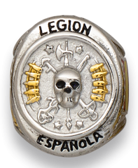 Anillo LEGION ESPAÑOLA acero Talla: 21
