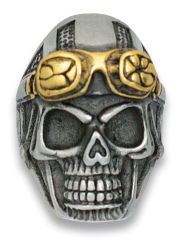 anillo Skull RIDING T-22