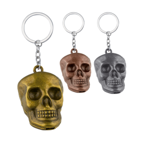 Llavero Calavera (baños colores surtidos