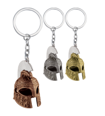 Llavero Casco Romano (baños colores surt