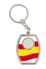 Llavero Bandera España con hueco