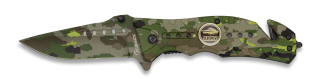 Navaja Albainox  Camo Verde. H: 8