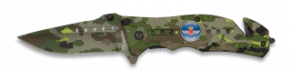Navaja Albainox  Camo Verde. H: 8