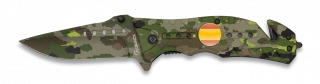 Navaja Albainox  Camo Verde. H: 8