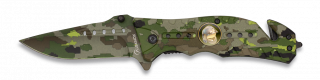 Navaja Albainox  Camo Verde. H: 8
