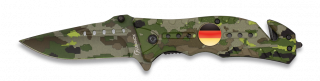 Navaja Albainox  Camo Verde. H: 8