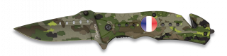 Navaja Albainox  Camo Verde. H: 8