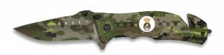 Navaja Albainox  Camo Verde. H: 8