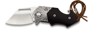 Navaja mini Albainox, madera negra