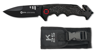 Navaja táctica K25 Negra Hoja: 9.6cm