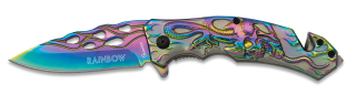 navaja Albainox rainbow calavera/segurid
