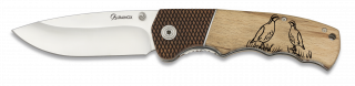navaja albainox cacha madera. hoja 9cm