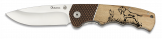 navaja albainox cacha madera. hoja 9cm