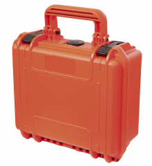 Maletin NARANJA ESTANCA. 23.4X18X10.5