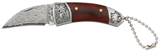 navaja Albainox damasco madera wengue. h