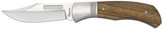 Navaja Albainox madera cebra. H. 9 cm
