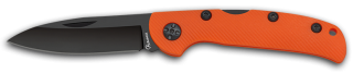 Navaja bloqueo. Cachas nylon. Naranja. H