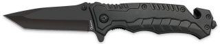 Navaja táctica ALBAINOX negra  h: 9 cm