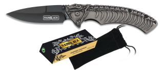 Navaja RAINBLACK serpiente esqueleto s