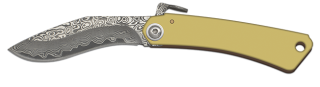 Navaja ALBAINOX cachas latón h: 7 cm