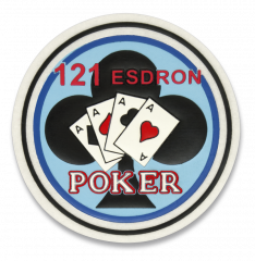 Parche 121 Esdron - Poker