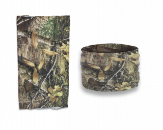 Braga cuello fina camuflaje ramas
